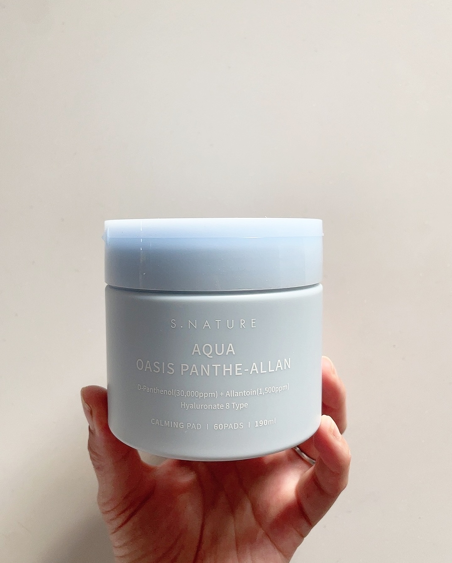 アクアオアシスパンテアランカーミングパッド/S.NATURE/トナーパッドを使ったクチコミ（2枚目）