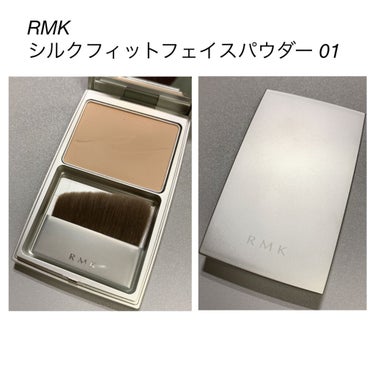 RMK シルクフィットフェイスパウダー 01/RMK/プレストパウダーを使ったクチコミ（2枚目）