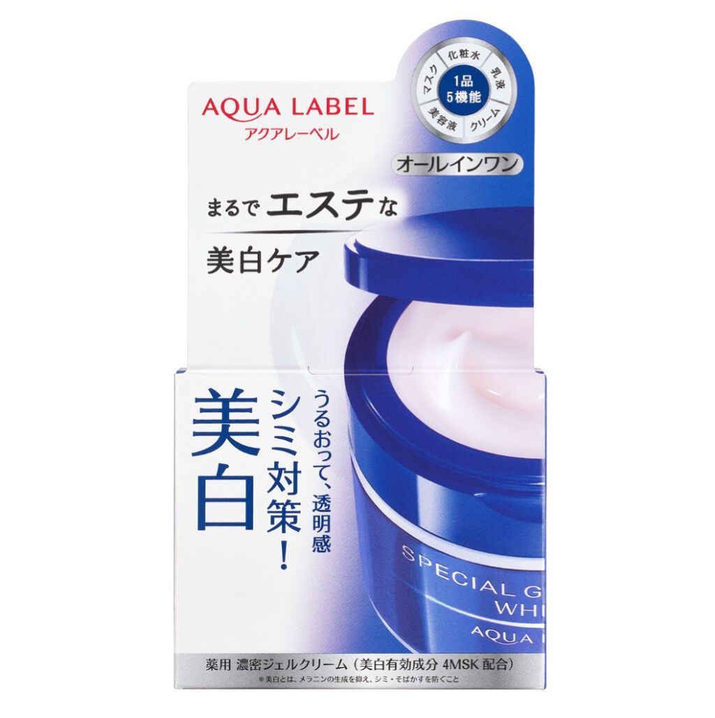 スペシャルジェルクリームA (ホワイト)(医薬部外品)/アクアレーベル/オールインワン化粧品を使ったクチコミ(1枚目)
