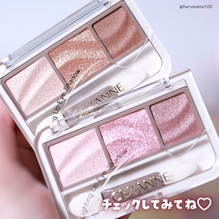 ライティングアップアイシャドウ/CEZANNE/アイシャドウを使ったクチコミ(8枚目)