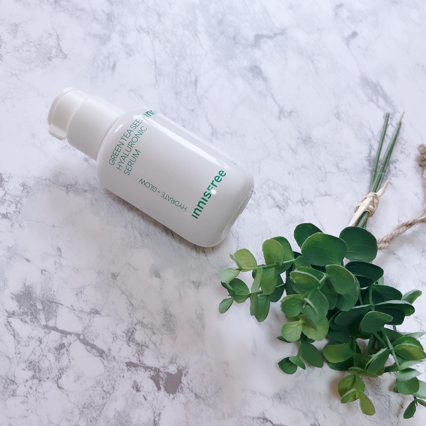 グリーンティーシード ヒアルロン セラム　/innisfree/美容液を使ったクチコミ（3枚目）