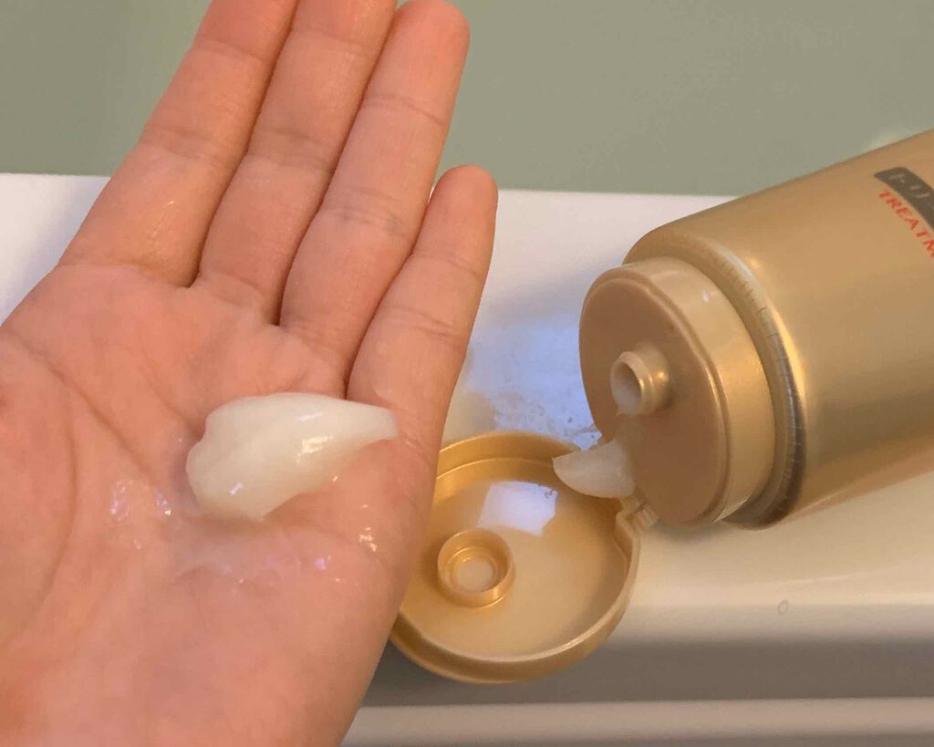 プレミアムリペア ヘアトリートメント/TSUBAKI/洗い流すヘアトリートメントを使ったクチコミ(2枚目)