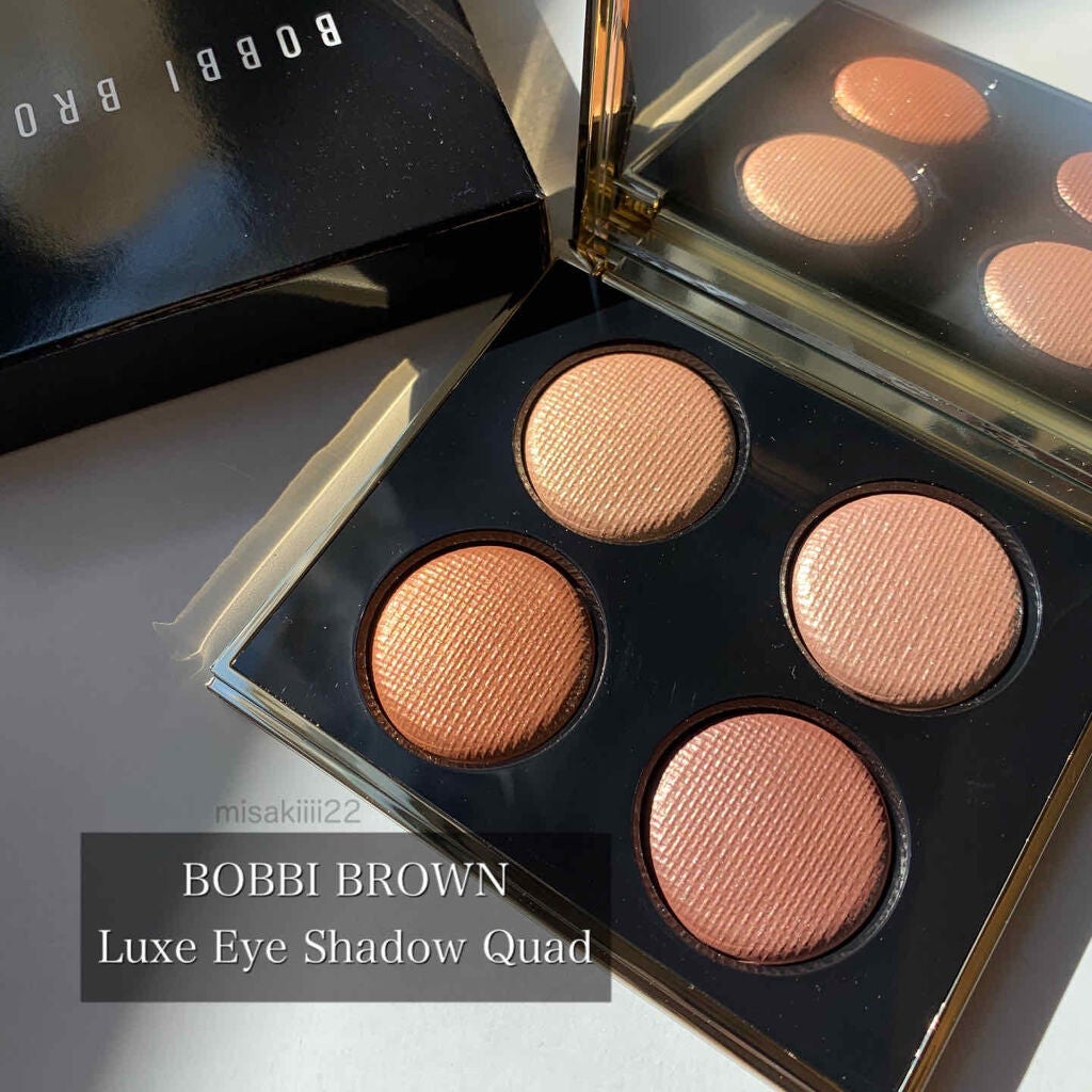 リュクス アイシャドウ クォード/BOBBI BROWN/アイシャドウパレットを使ったクチコミ(1枚目)