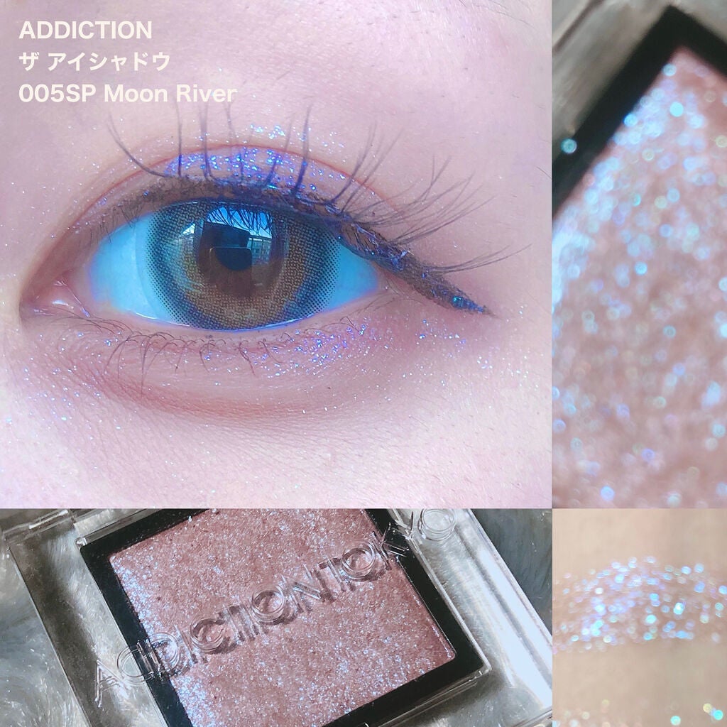 リキッド グリッター シャドウ/rom&nd/グリッターを使ったクチコミ(5枚目)