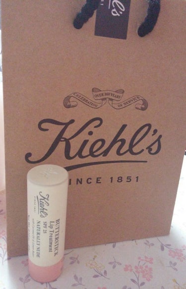 キールズ バタースティック リップ トリートメント/Kiehl's/リップケア・リップクリームを使ったクチコミ（1枚目）