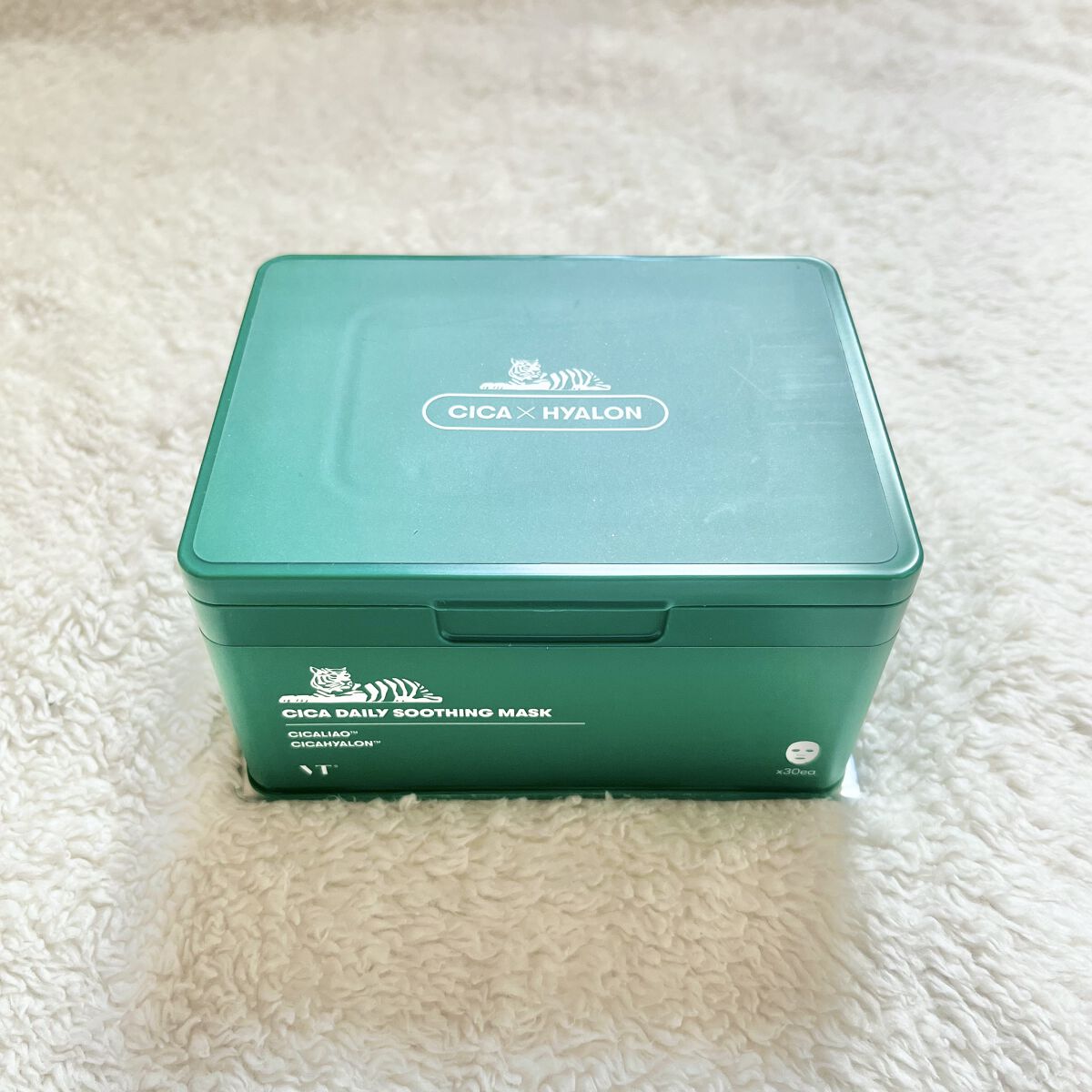 CICA デイリースージングマスク/VT/シートマスク・パックを使ったクチコミ（2枚目）