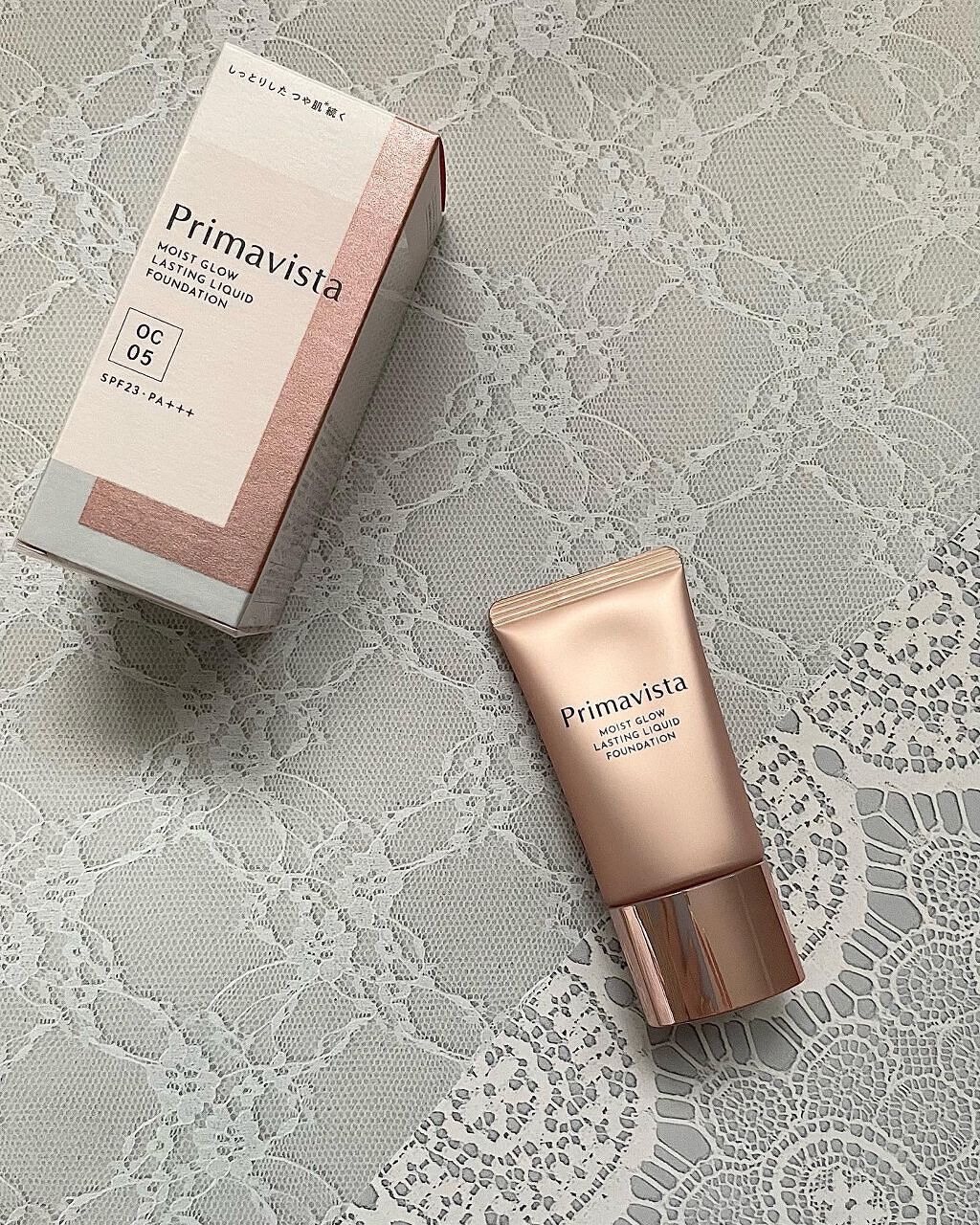 モイストグロウ ラスティング リキッド/プリマヴィスタ/リキッドファンデーションを使ったクチコミ(1枚目)
