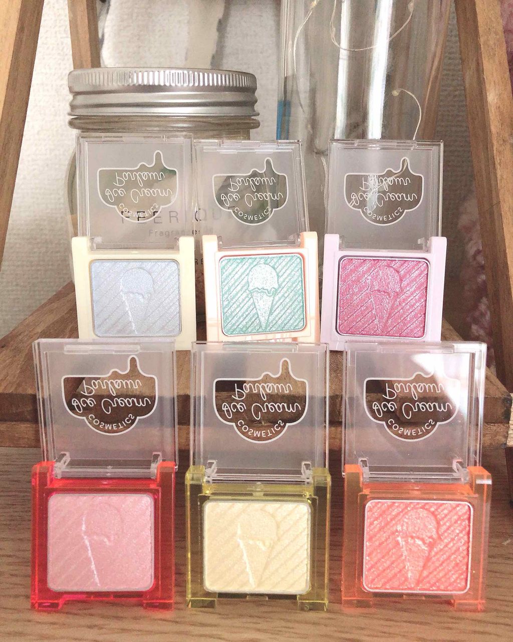 アイシャドウ/アイスクリームパーラー コスメティクス/単色アイシャドウを使ったクチコミ（2枚目）