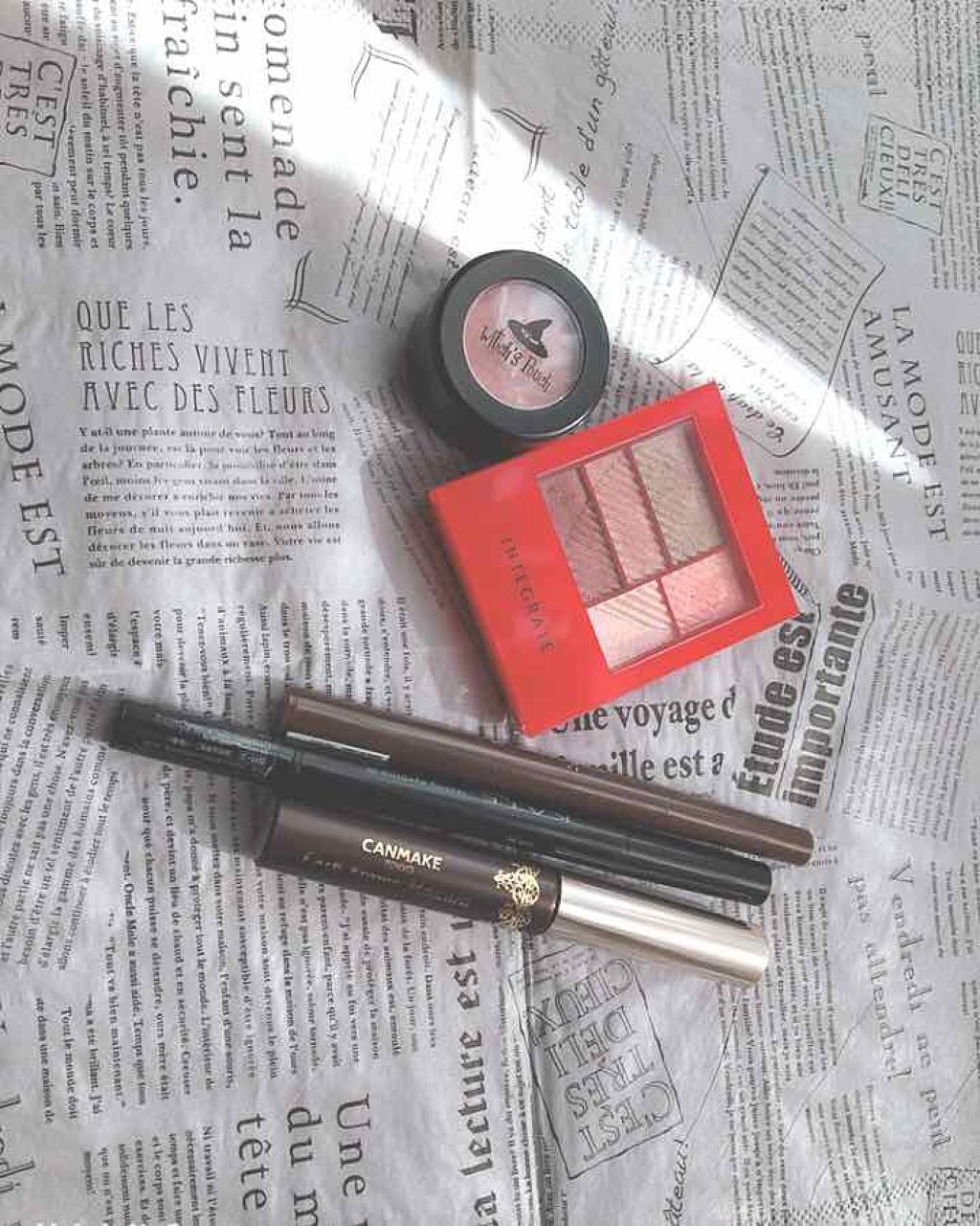 カンコレ リキッドアイライナー/DAISO/リキッドアイライナーを使ったクチコミ（1枚目）