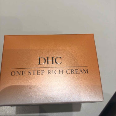 ワンステップリッチクリーム/DHC/オールインワン化粧品を使ったクチコミ（1枚目）