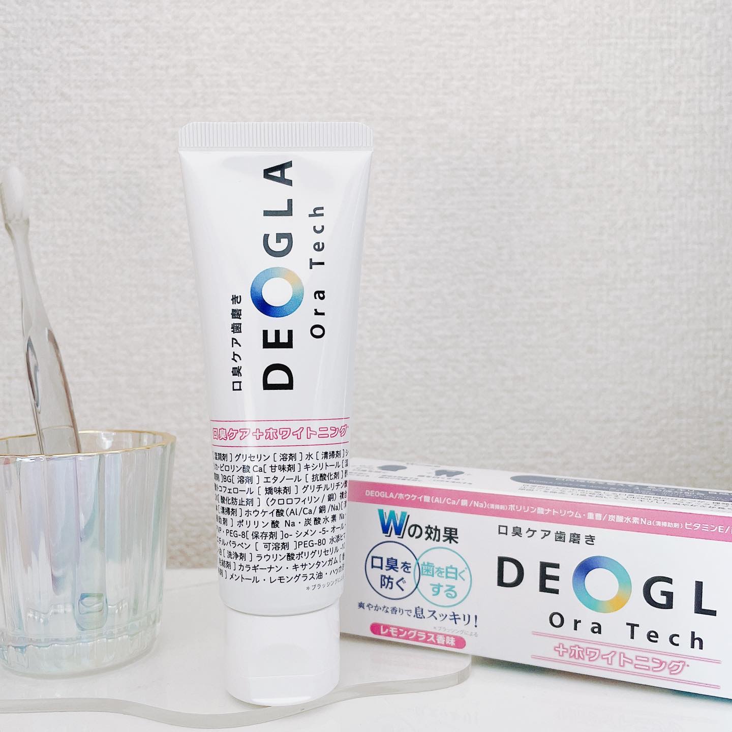 デオグラオーラテック ＋ホワイトニング/DEOGLA/歯磨き粉を使ったクチコミ（1枚目）