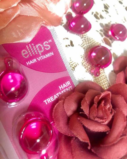 ヘアーオイル【トリートメント】/ellips/ヘアオイルを使ったクチコミ(2枚目)