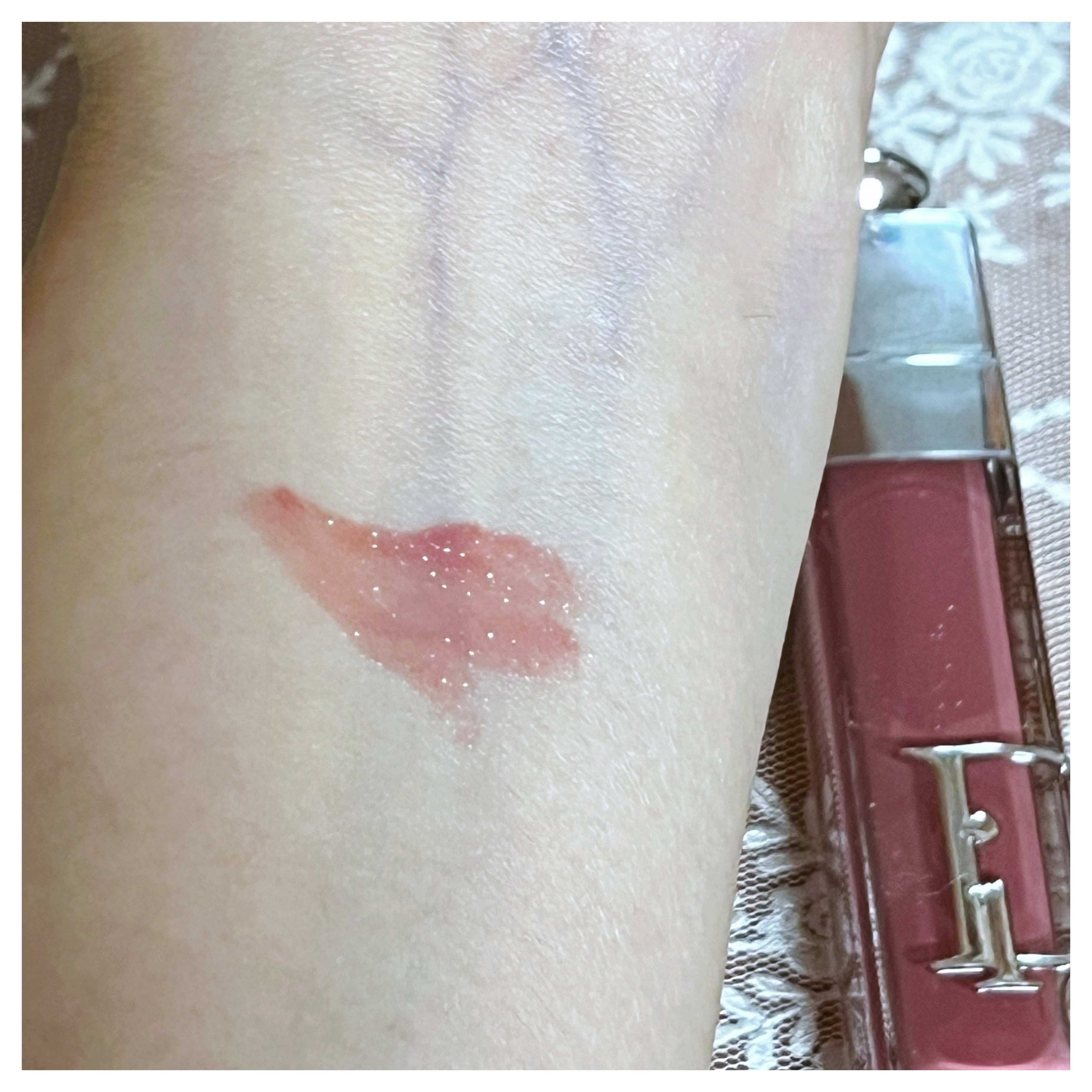 ディオール アディクト リップ マキシマイザー 068 シマー プラム/Dior/リップグロスを使ったクチコミ（3枚目）