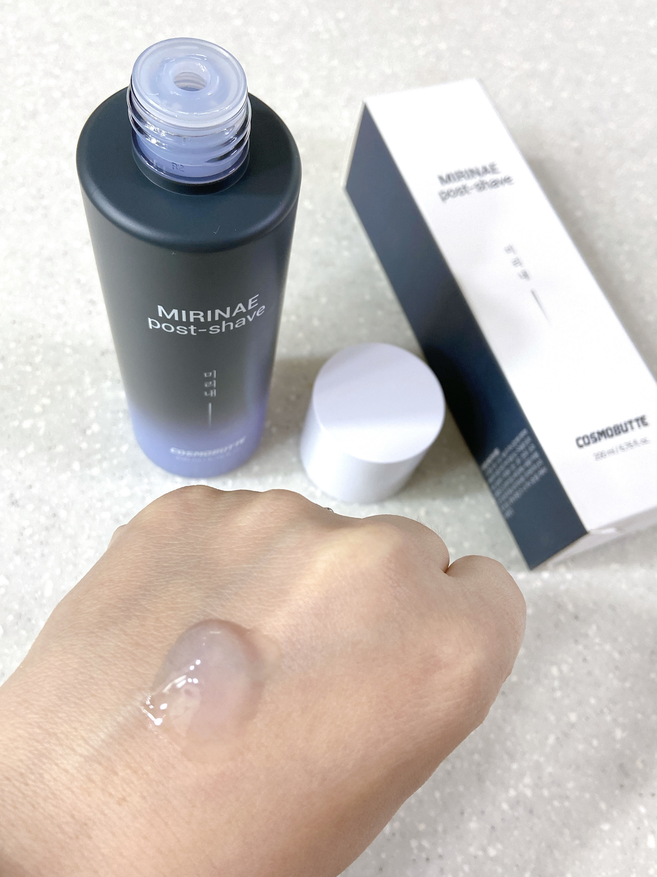 コスモビュート ミリネポストシェーブ/COSMOBUTTE/化粧水を使ったクチコミ（2枚目）