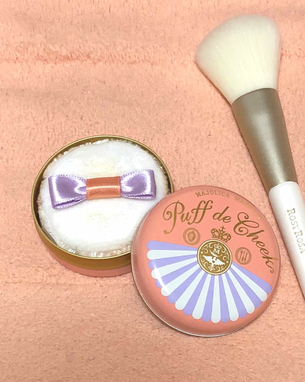 パフ・デ・チーク/MAJOLICA MAJORCA/パウダーチークを使ったクチコミ(1枚目)
