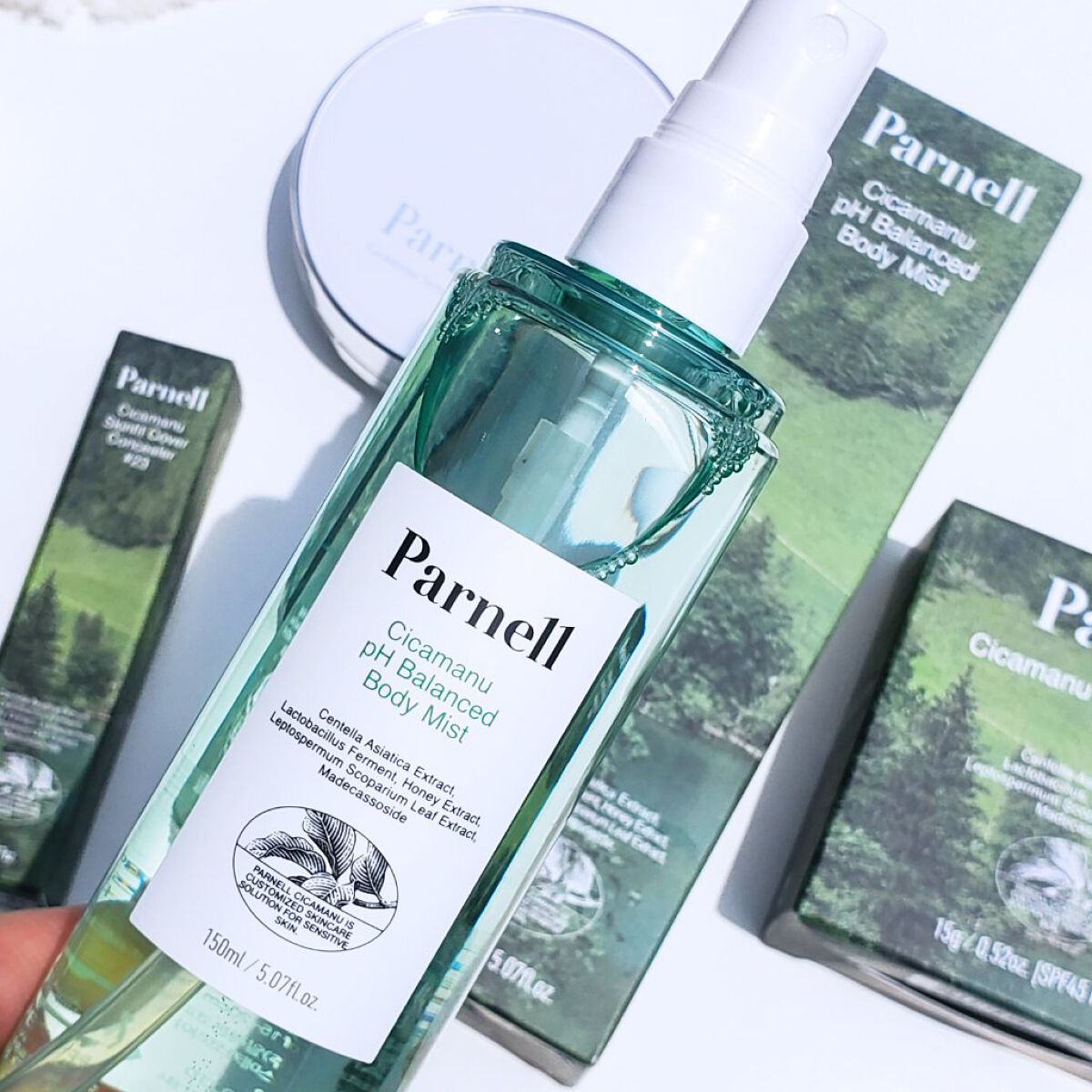 シカマヌ　ボディミスト/parnell/ボディローションを使ったクチコミ（1枚目）