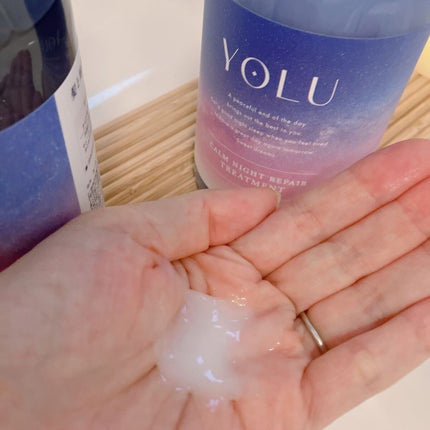 カームナイトリペアシャンプー/トリートメント/YOLU/市販シャンプーを使ったクチコミ(3枚目)