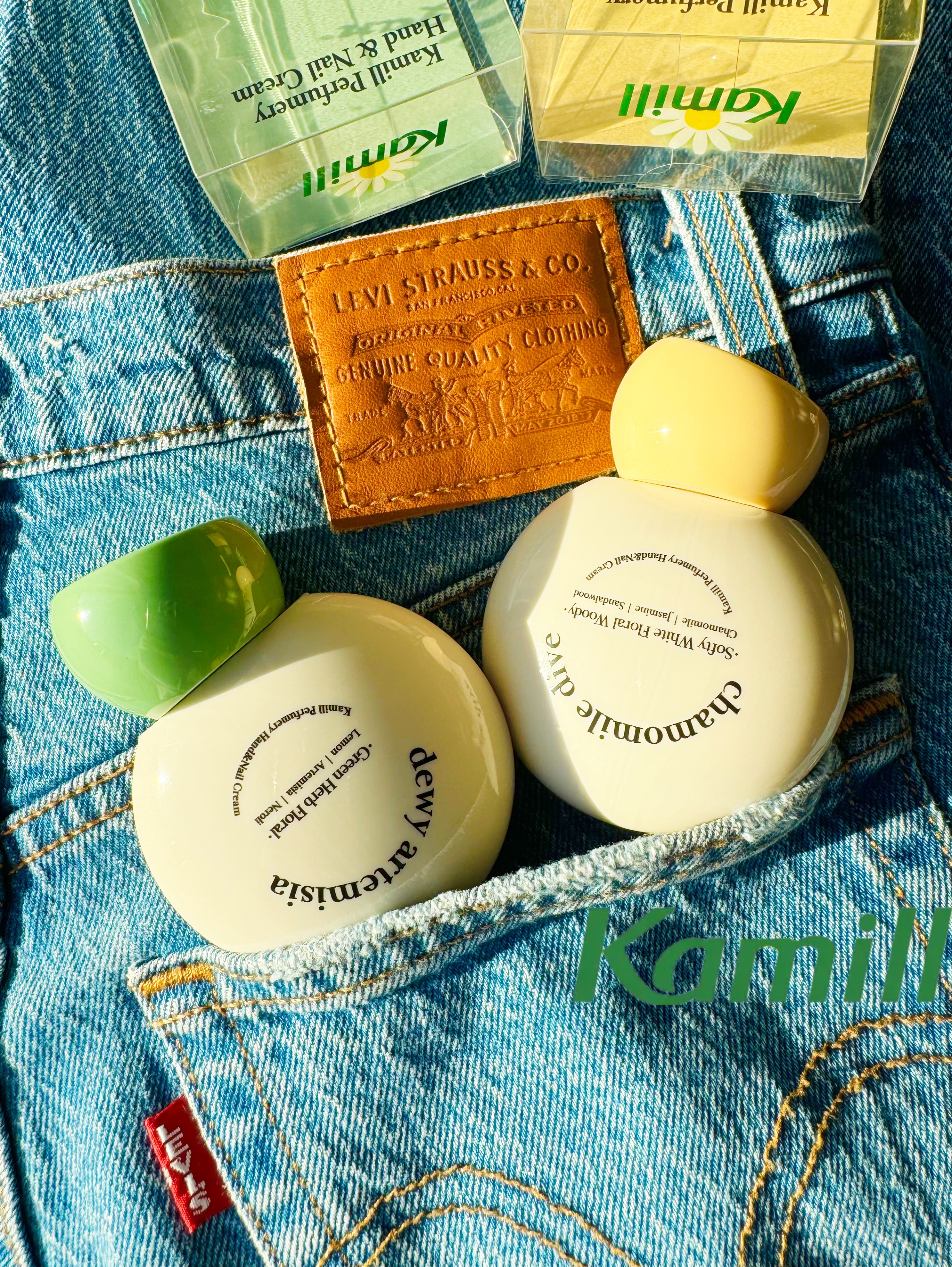 パフューマリー ハンド＆ネイルクリーム デューイアルテミシア 50ml/カミール/ハンドクリームを使ったクチコミ（3枚目）