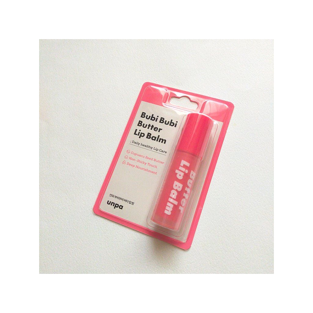 ブビブビ リップバーム/unpa/リップバームを使ったクチコミ(1枚目)