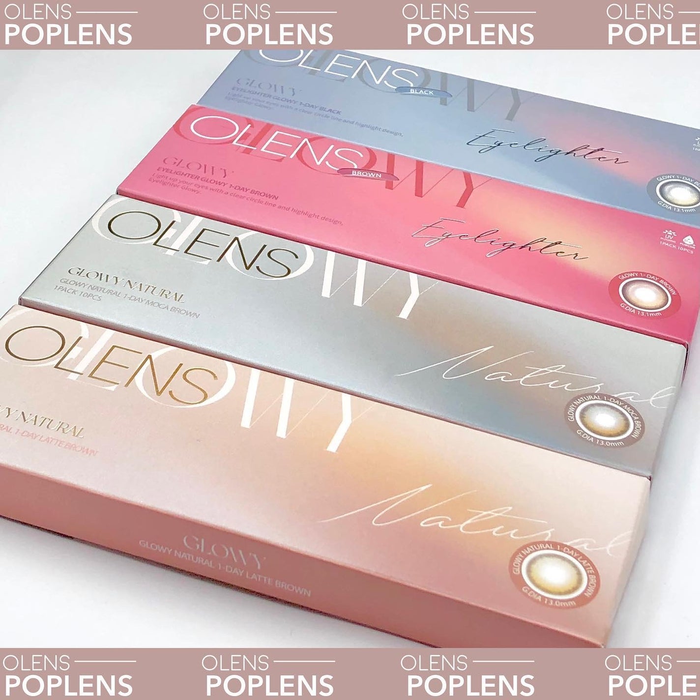 Glowy 1day/OLENS/ワンデー(1DAY)カラコンを使ったクチコミ(5枚目)