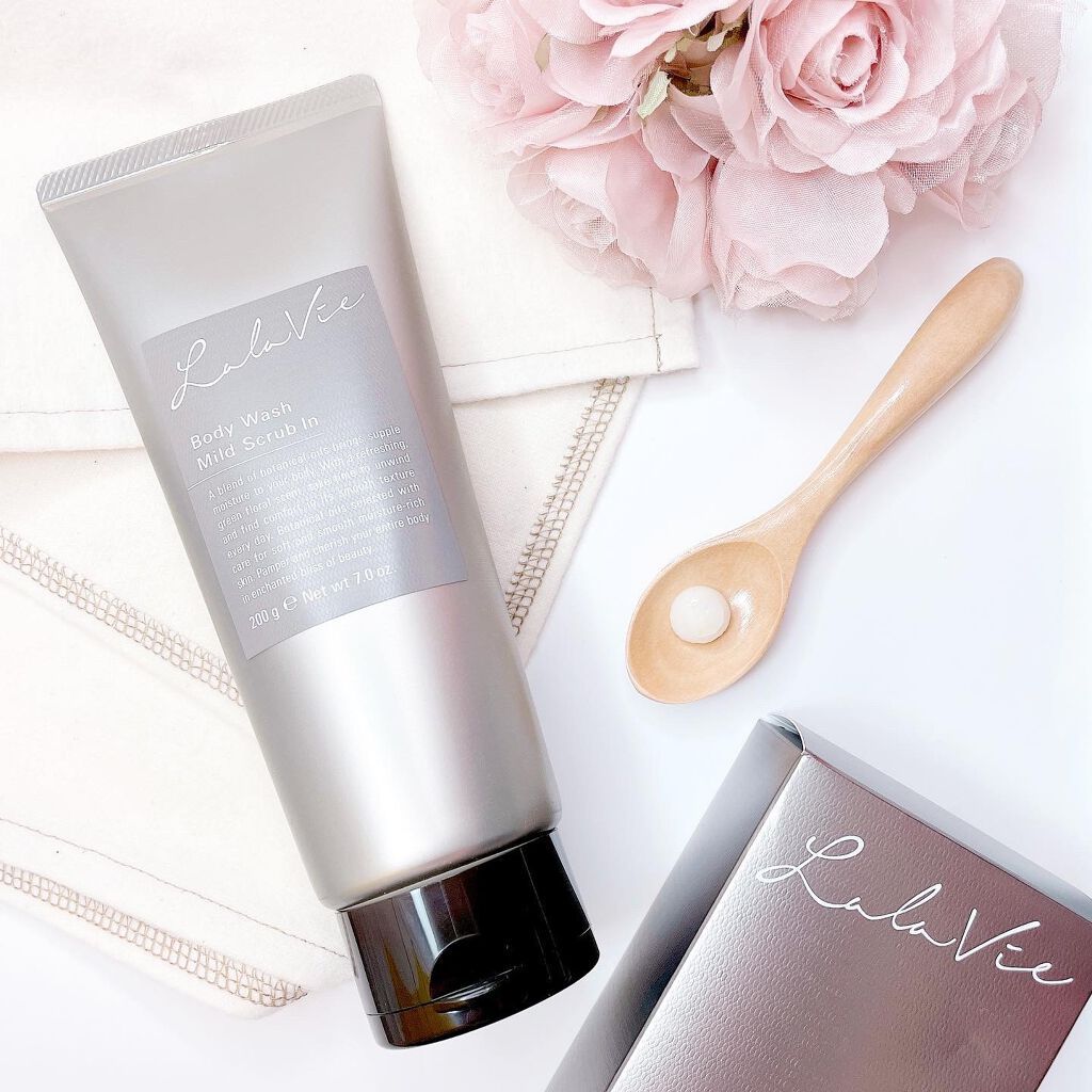 ボディウォッシュ マイルドスクラブイン/Lala Vie/ボディスクラブを使ったクチコミ(1枚目)