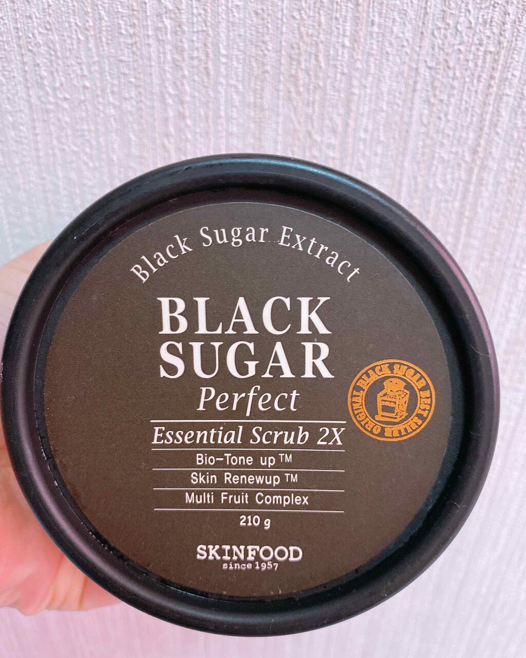 ブラックシュガー パーフェクト エッセンシャル スクラブ2X/SKINFOOD/洗い流すパック・マスクを使ったクチコミ(1枚目)