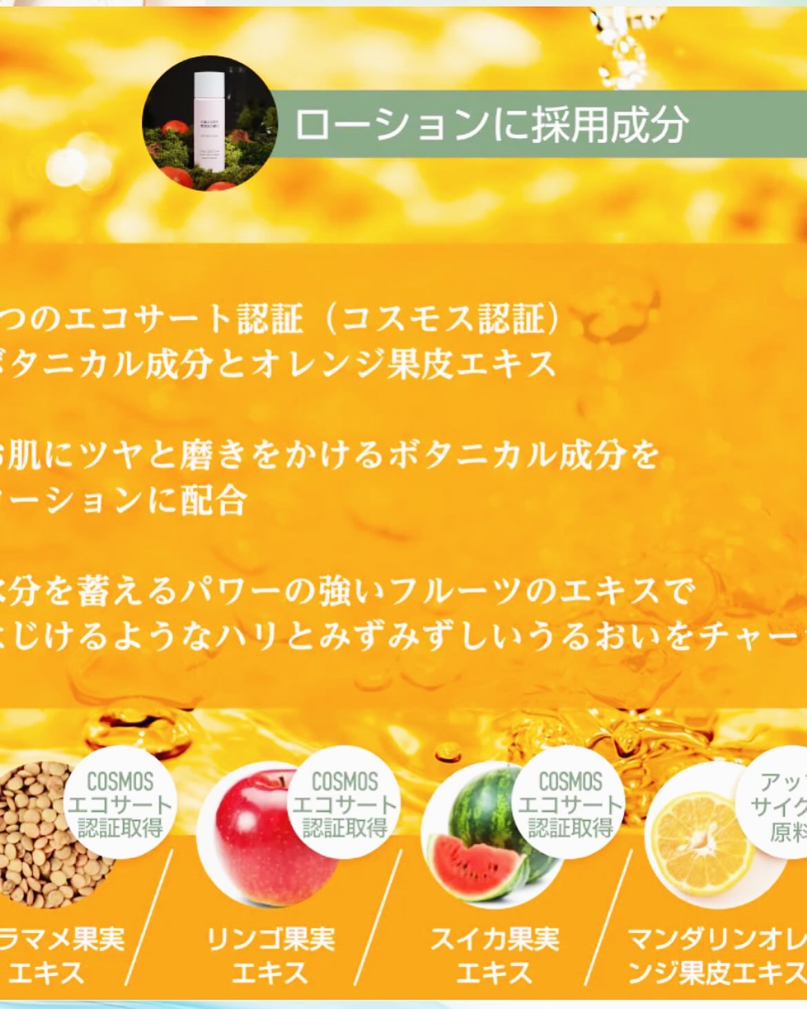 グラン・テロワール フィトテックローション/HOLISTIC JAPAN/化粧水を使ったクチコミ（2枚目）