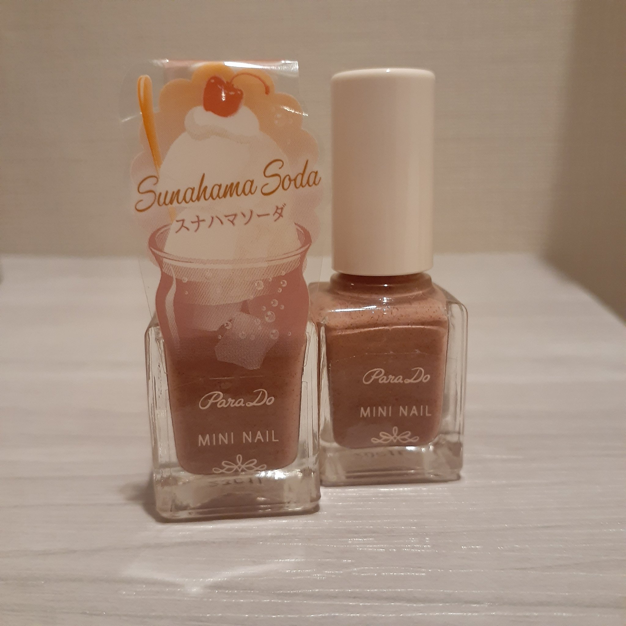 ミニネイル PK16 スナハマソーダ/パラドゥ/マニキュアを使ったクチコミ（1枚目）