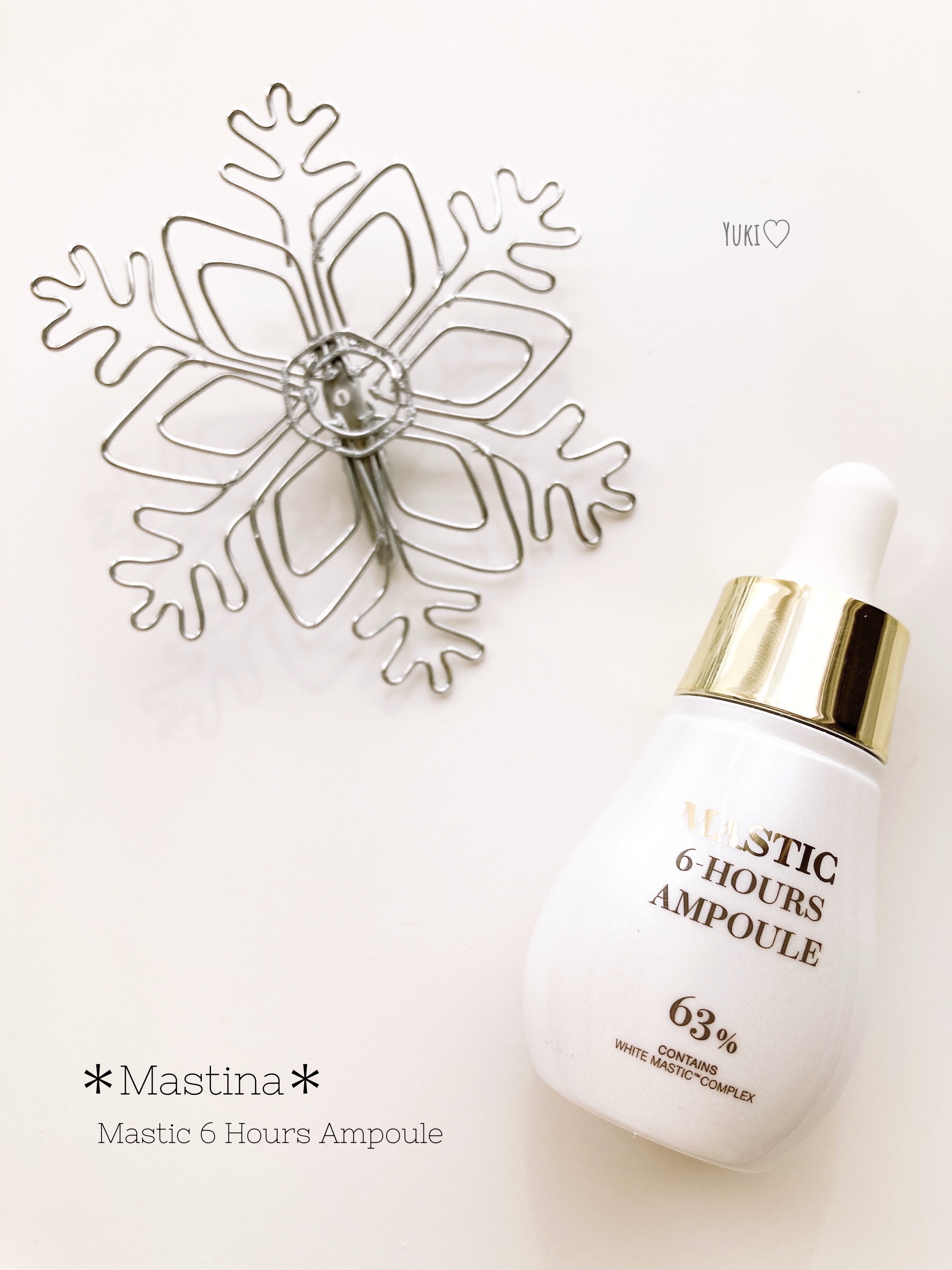 Mastic 6 Hours Ampoule /Mastina/美容液を使ったクチコミ（1枚目）
