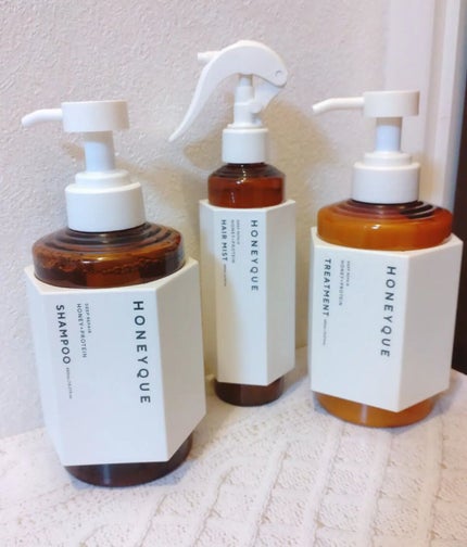 ディープリペア シャンプー モイスト/ヘアトリートメント モイスト/ハニーク/市販シャンプーを使ったクチコミ(1枚目)