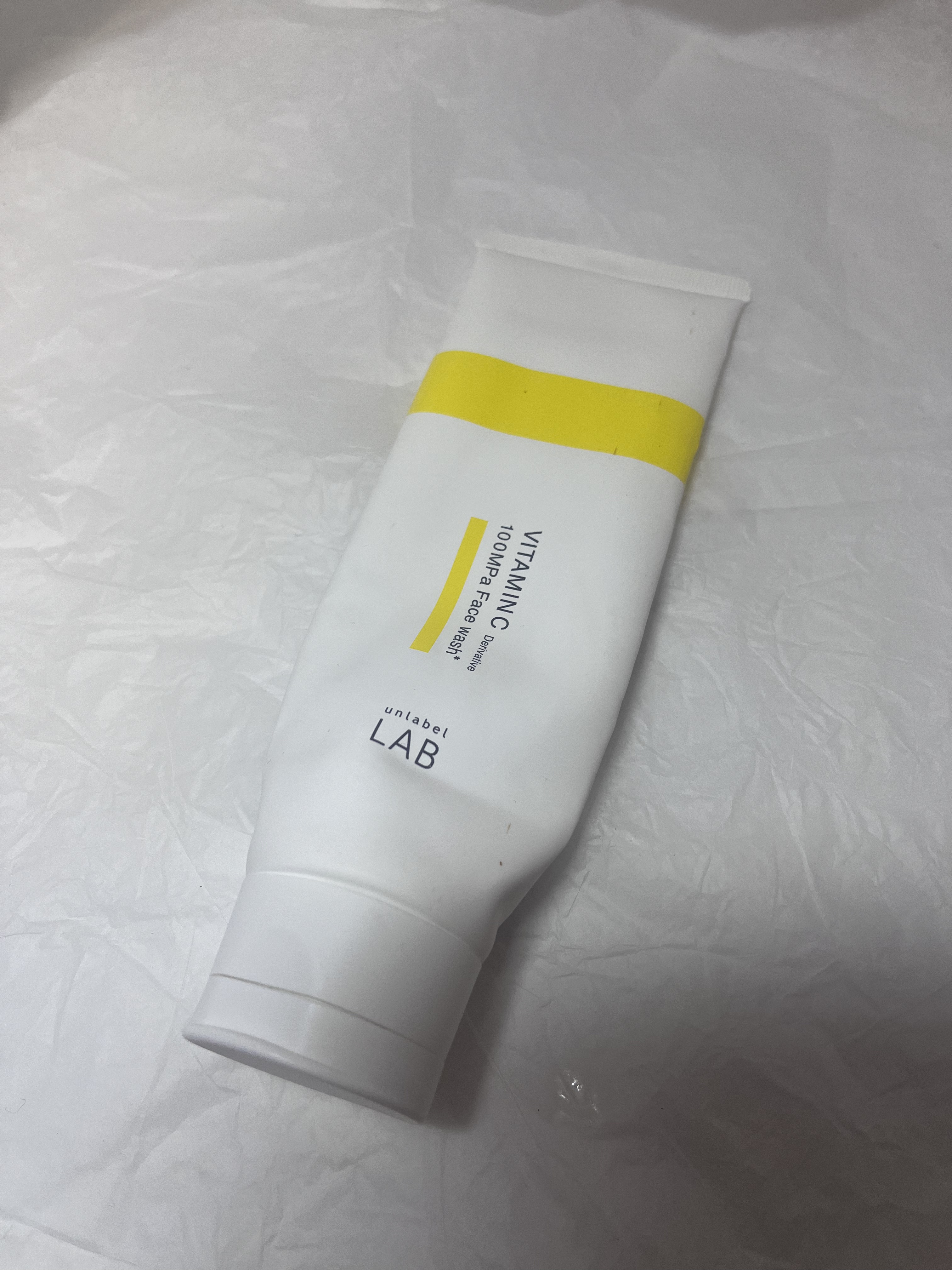 ラボ V フェイスウォッシュ/unlabel/洗顔フォームを使ったクチコミ（1枚目）