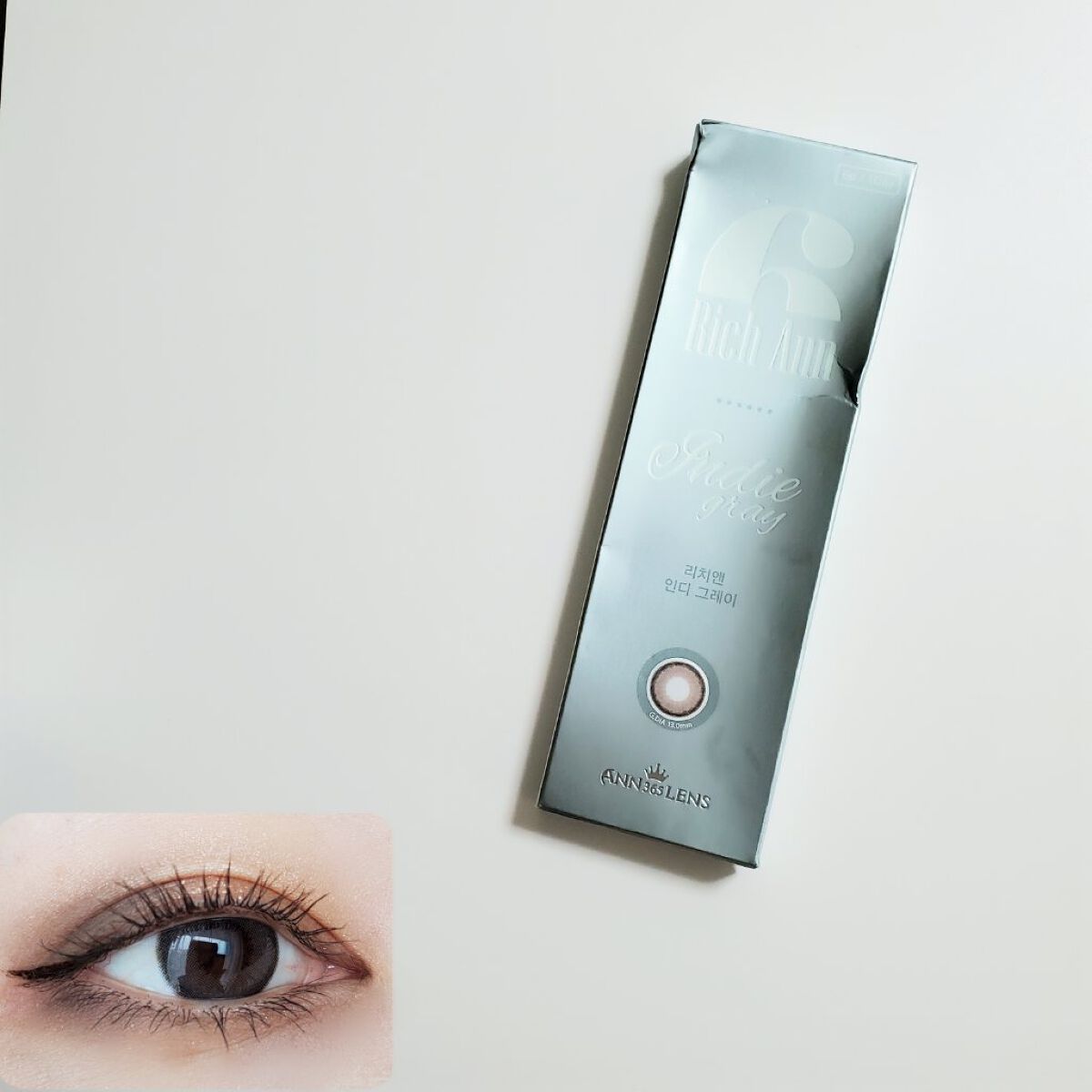 リッチアンインディー/ANN365LENS/カラーコンタクトレンズを使ったクチコミ（1枚目）