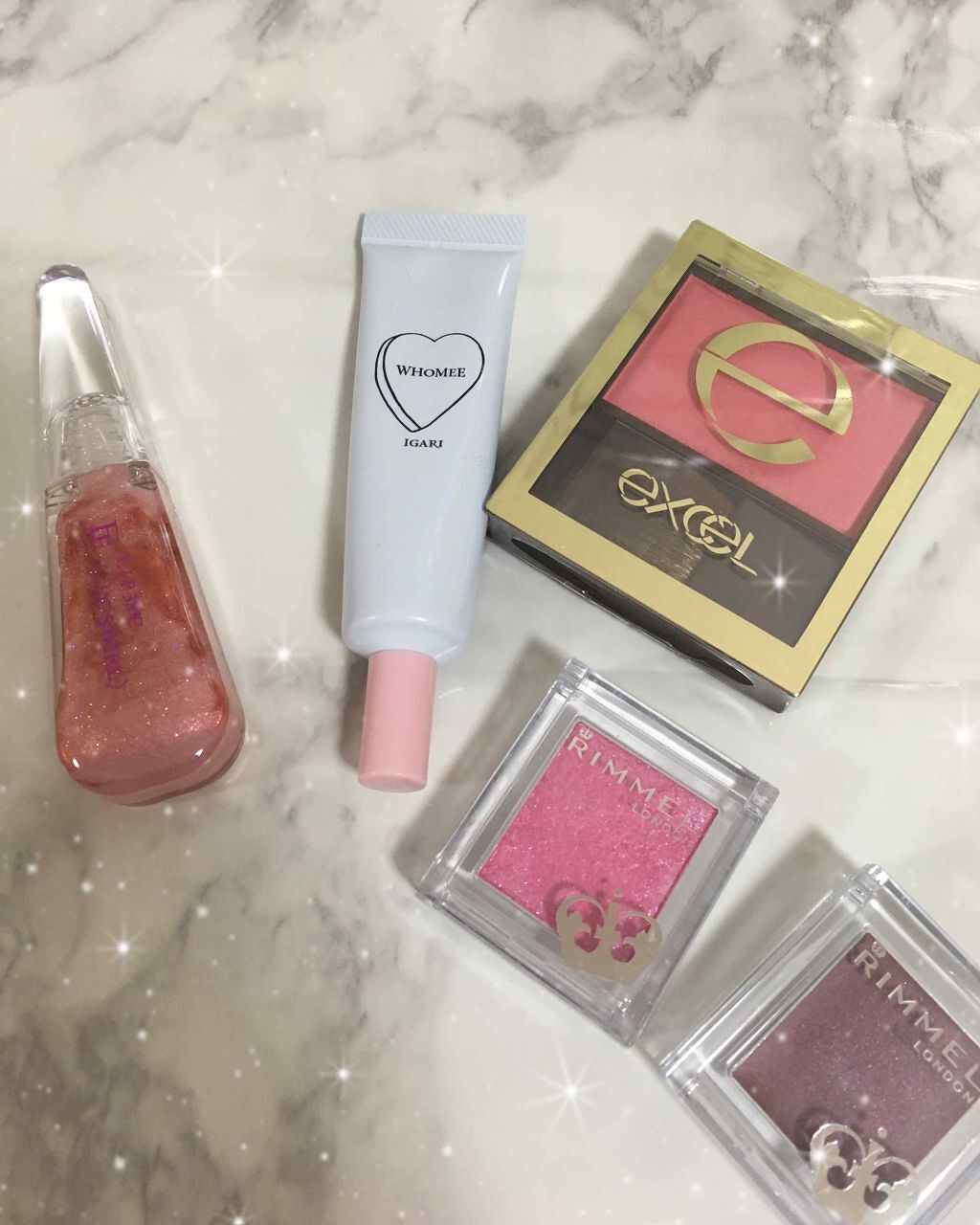 スキニーリッチチーク/excel/パウダーチークを使ったクチコミ（1枚目）