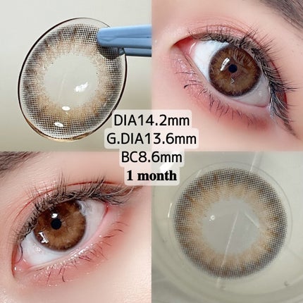 emu. by melange/emu. by melange/カラーコンタクトレンズを使ったクチコミ(2枚目)