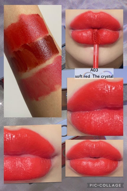 エアフィットベルベットティント/BLACK ROUGE/リップティントを使ったクチコミ(3枚目)