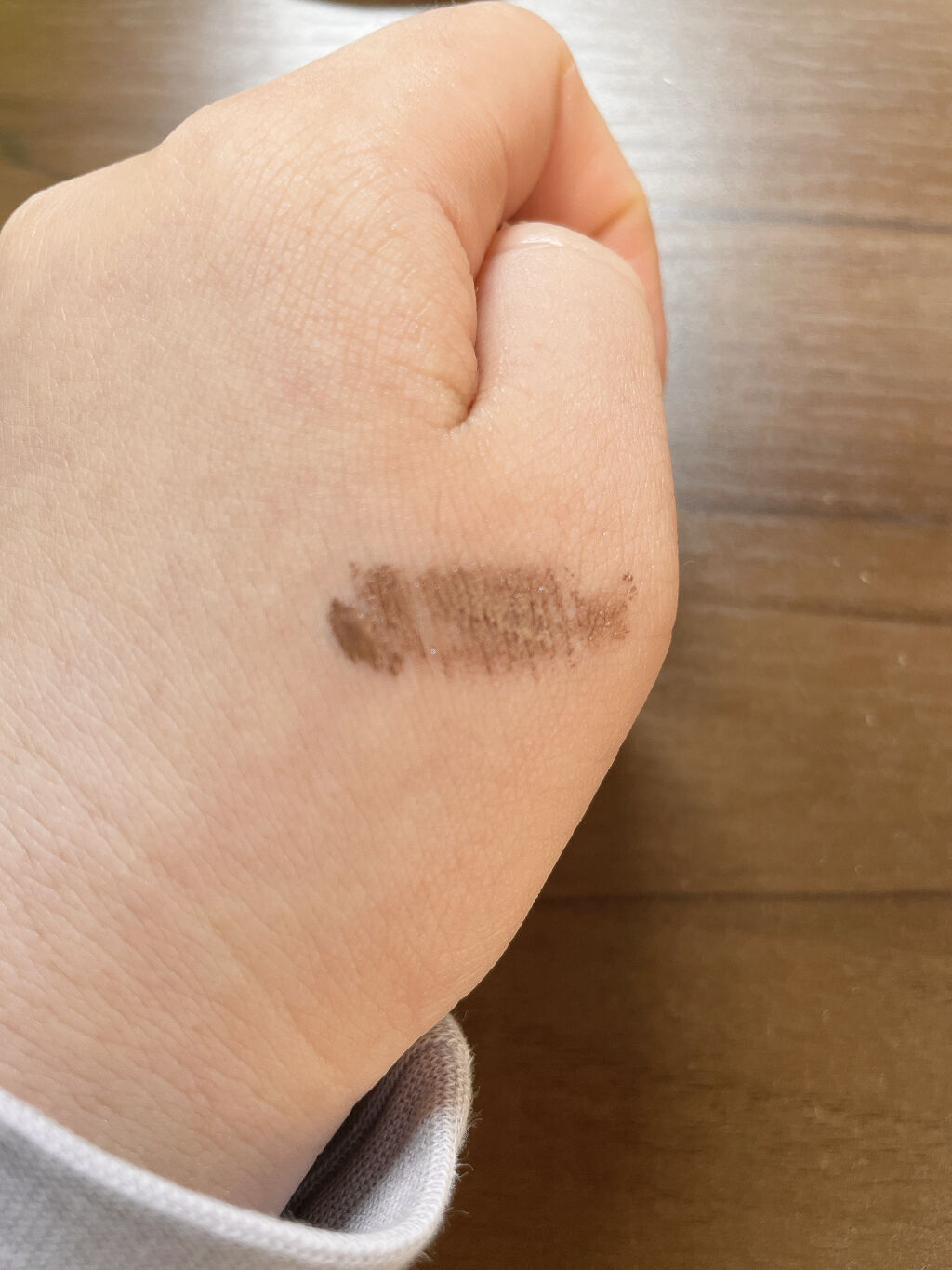 エテュセ アイエディション(ブロウマスカラ) 02 アッシュピンク/ettusais/眉マスカラを使ったクチコミ（2枚目）