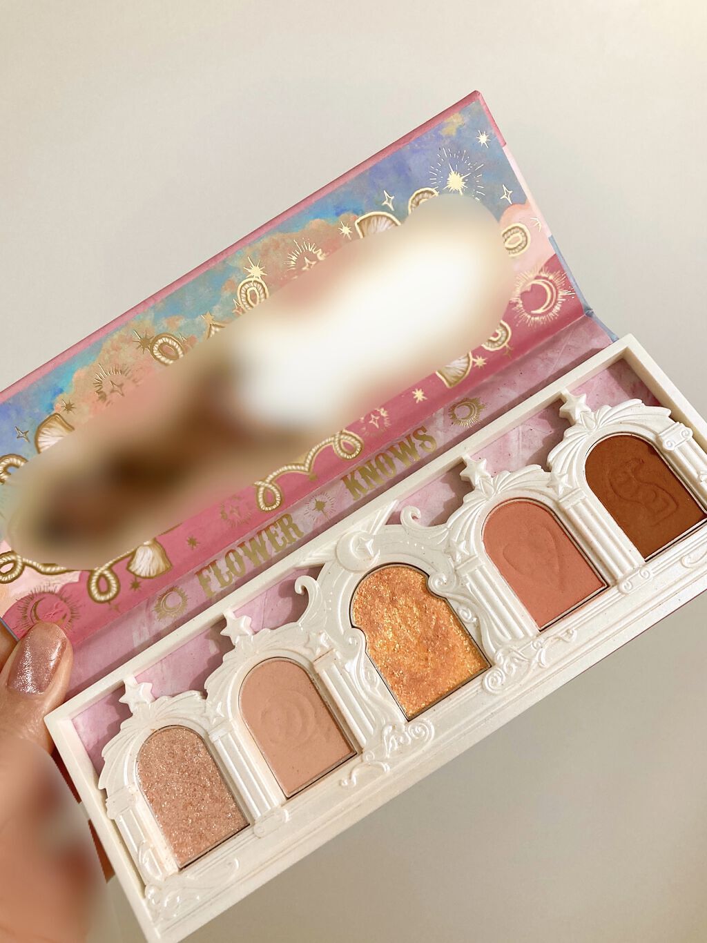 ユニコーンシリーズ アイシャドウパレット ♯コーラルピーチ/FlowerKnows/アイシャドウパレットを使ったクチコミ（2枚目）