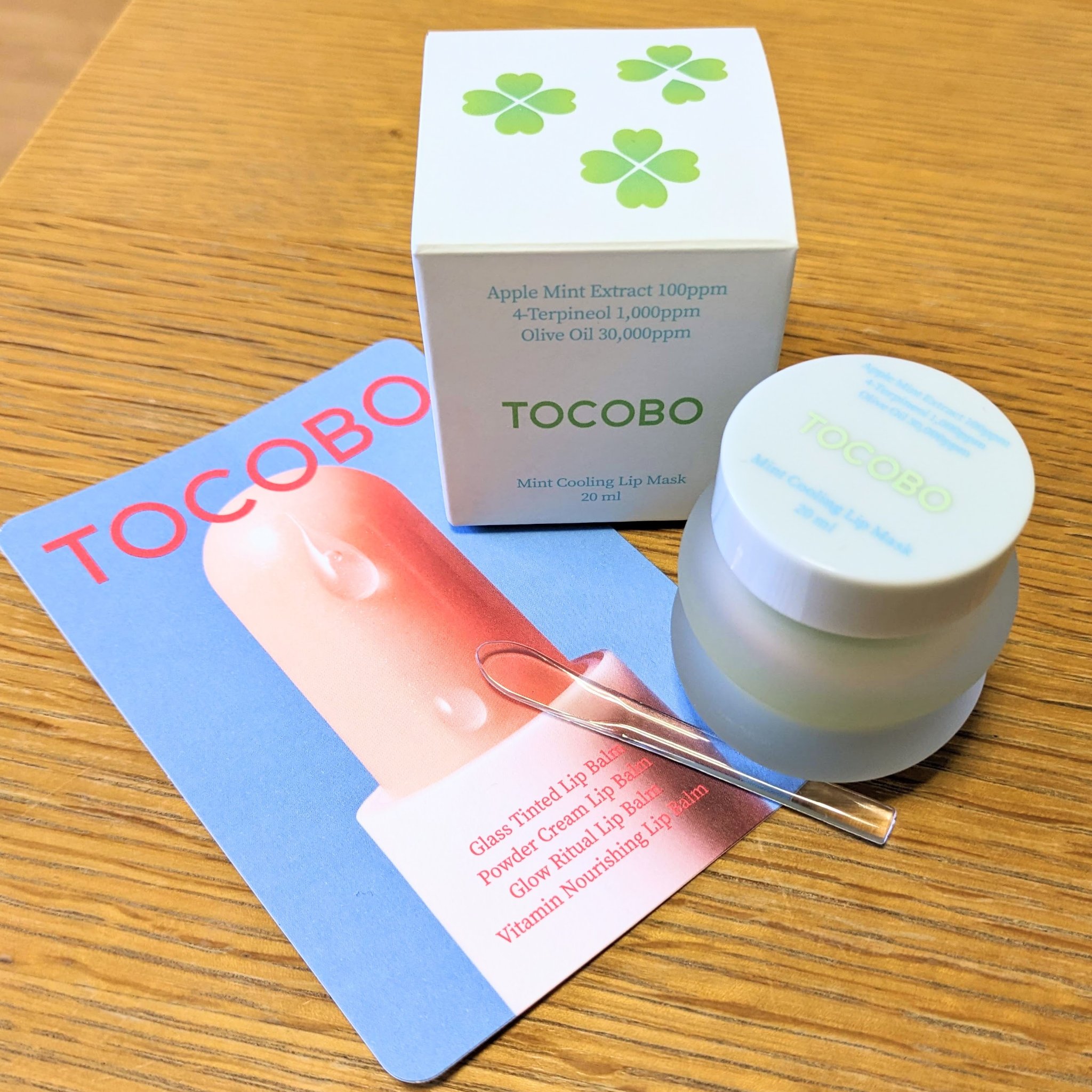 ミントクーリングリップマスク/TOCOBO/リップマスクを使ったクチコミ（2枚目）