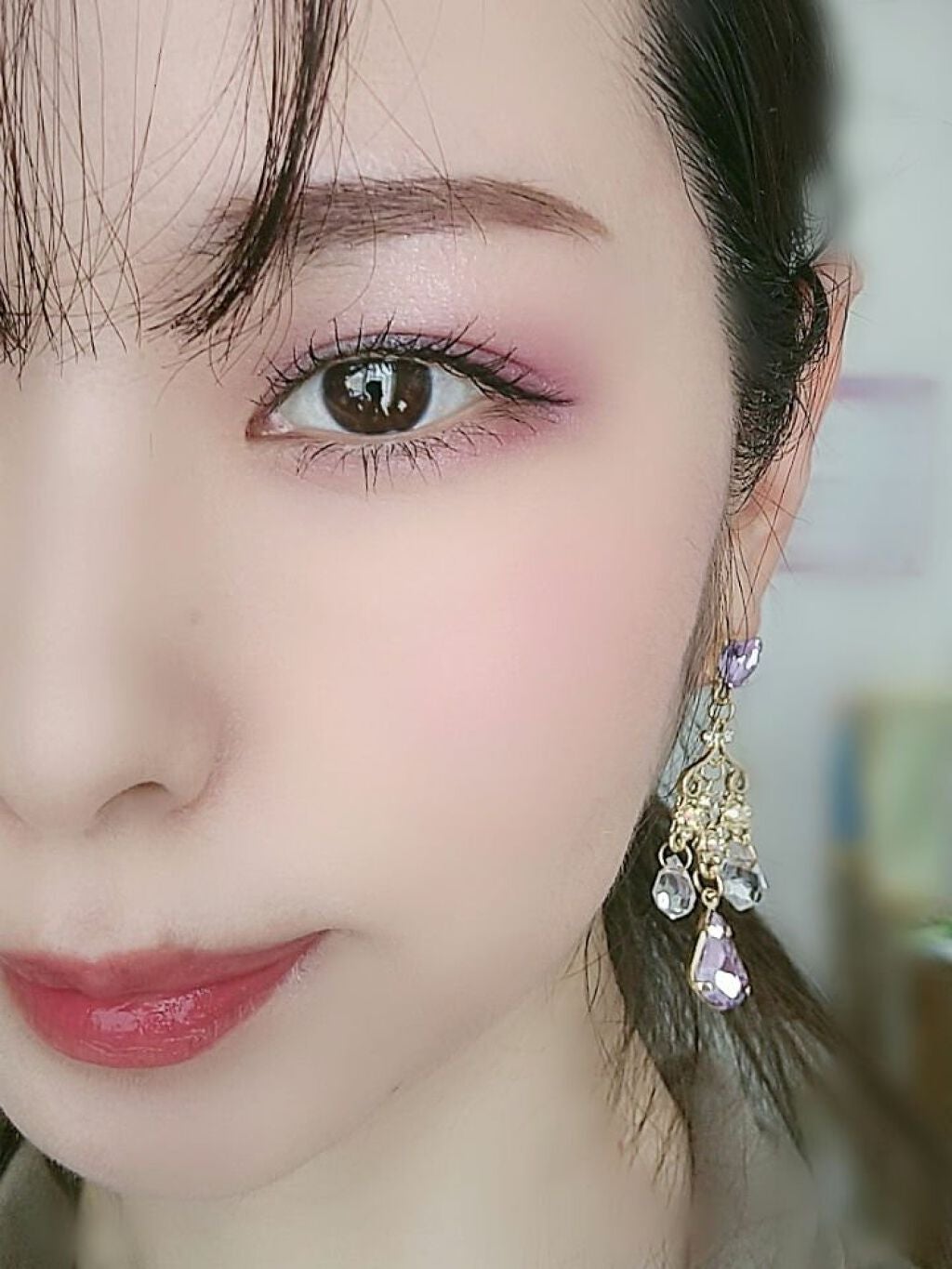 ジューシーラスティングティント/rom&nd/リップティントを使ったクチコミ(8枚目)