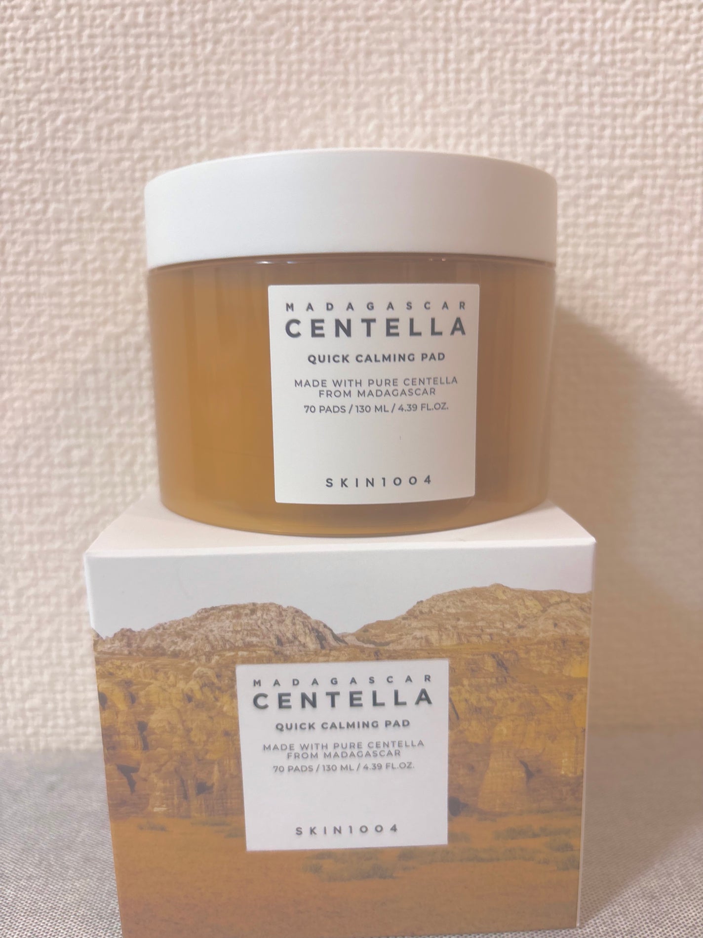 センテラ クイックカーミングパッド/SKIN1004/トナーパッドを使ったクチコミ(1枚目)