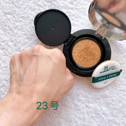 CICA エアリーフィットカバークッション/VT/クッションファンデーションを使ったクチコミ(6枚目)