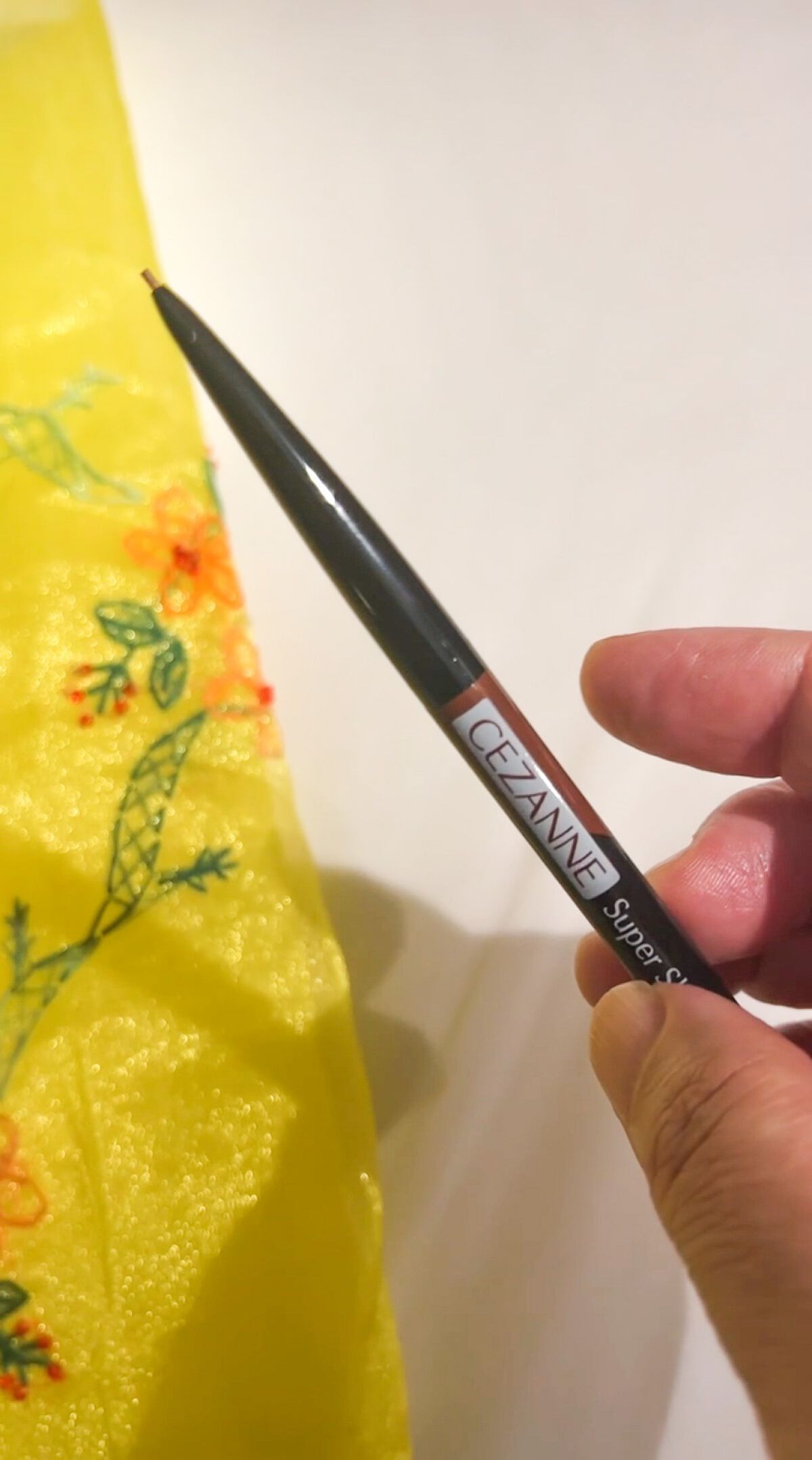 超細芯アイブロウ/CEZANNE/アイブロウペンシルを使ったクチコミ（2枚目）