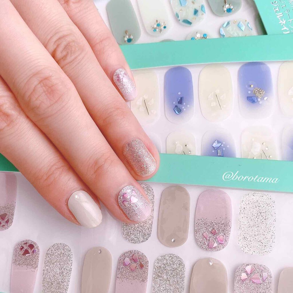 ネイルフィット ジェルネイルシール/GELATO FACTORY/ネイルシールを使ったクチコミ(1枚目)