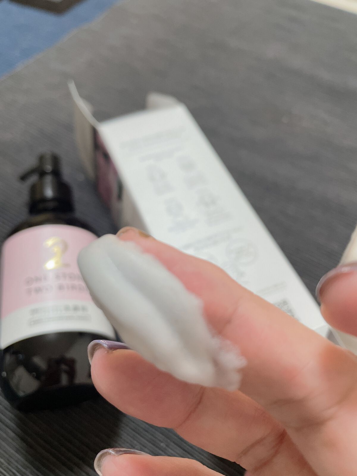 洗顔だけじゃない+パックもできる洗顔料 ホワイトプレミアム/ONE STONE TWO BIRDS/洗顔フォームを使ったクチコミ(3枚目)