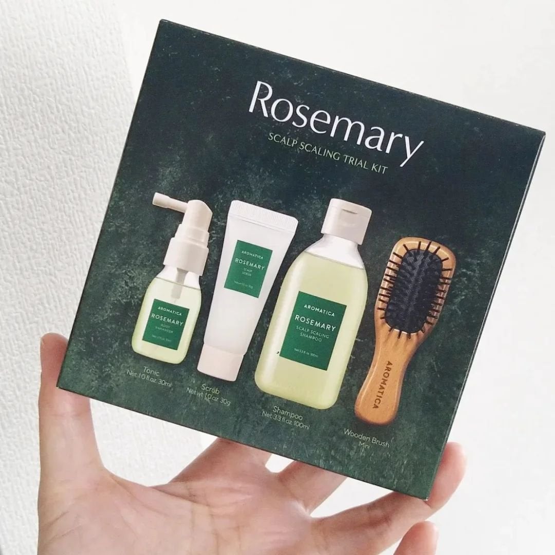 ローズマリー ヘア トライアルセット/AROMATICA/トライアルキットを使ったクチコミ(7枚目)