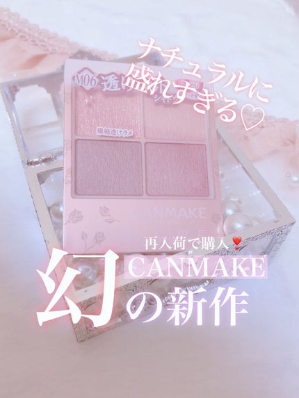 シルキースフレアイズ(マットタイプ)/キャンメイク/アイシャドウパレットを使ったクチコミ(1枚目)