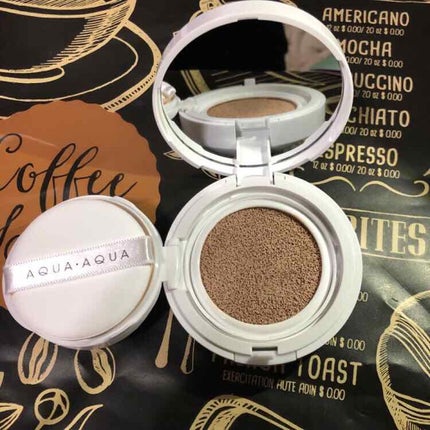 オーガニッククッションコンパクト/アクア・アクア/クッションファンデーションを使ったクチコミ(1枚目)