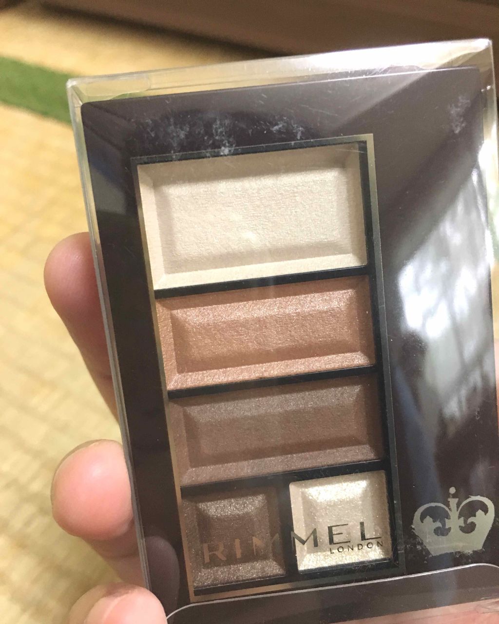 ショコラスウィート アイズ ソフトマット/リンメル ロンドン/アイシャドウパレットを使ったクチコミ(1枚目)