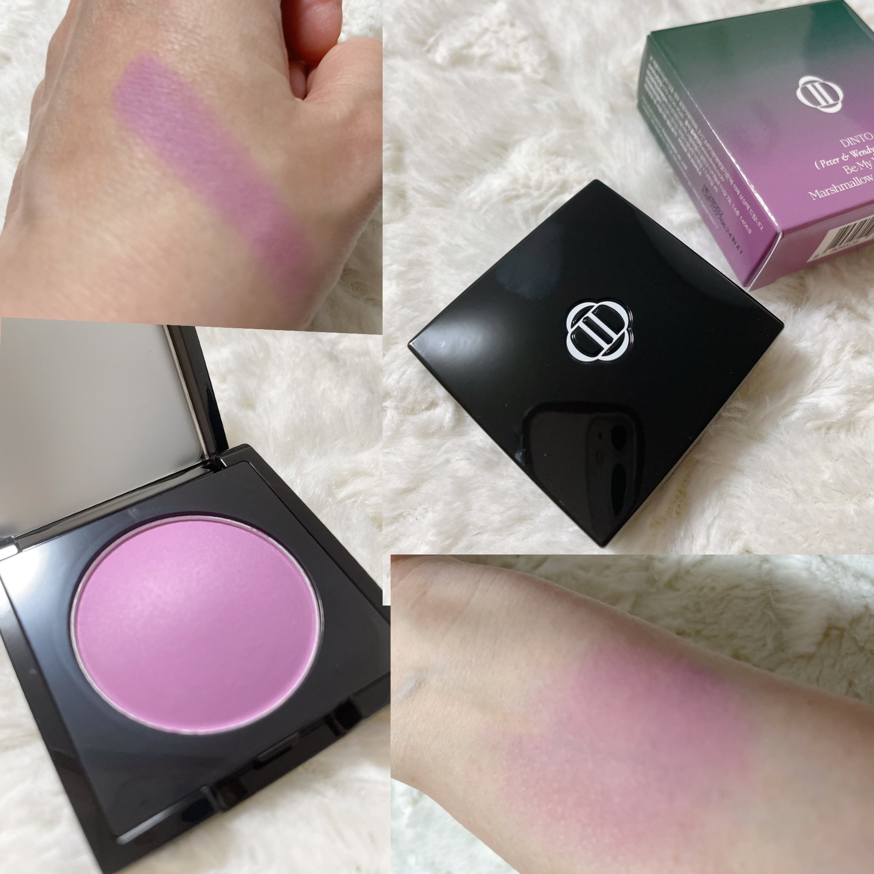 (Peter＆Wendy Collection) Be My Wendy Marshmallow Blusher/Dinto/ジェル・クリームチークを使ったクチコミ（2枚目）