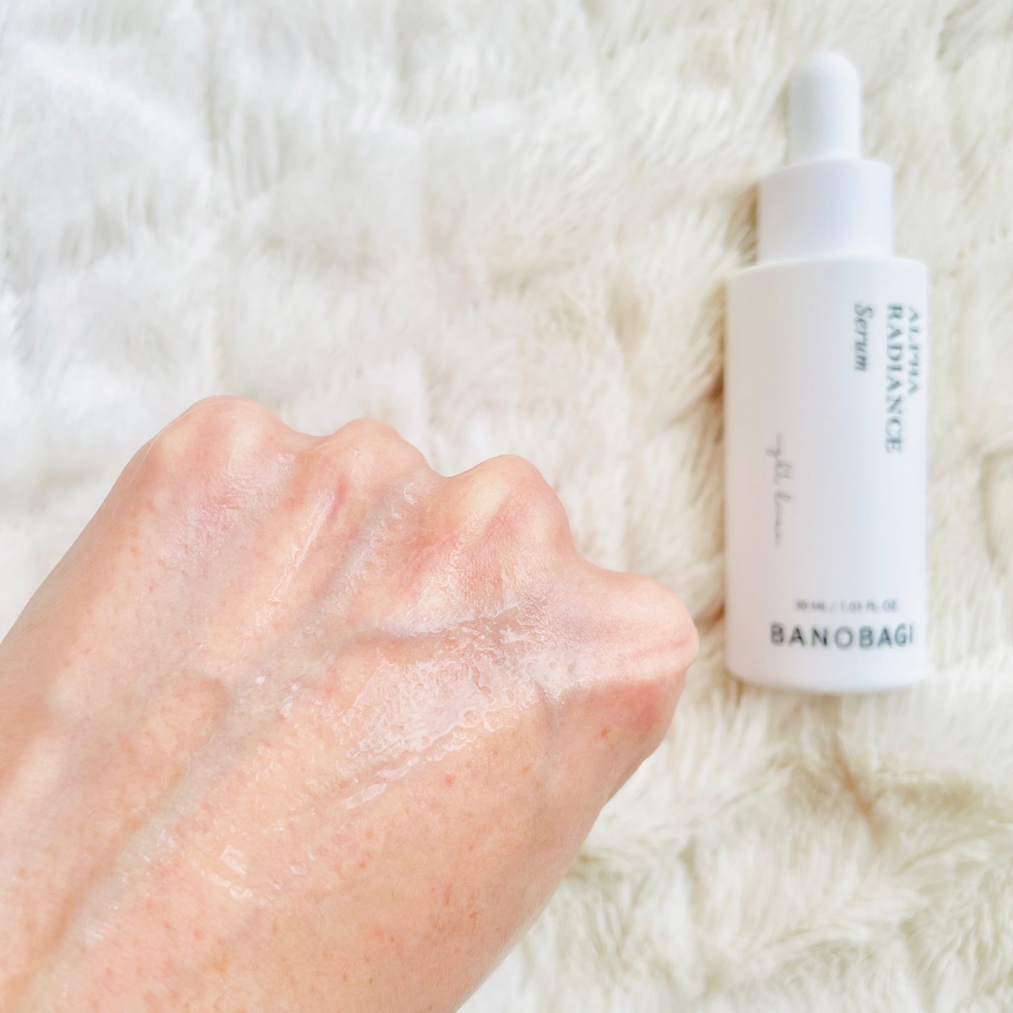 アルファラディアンスグローセラム/BANOBAGI/美容液を使ったクチコミ(3枚目)